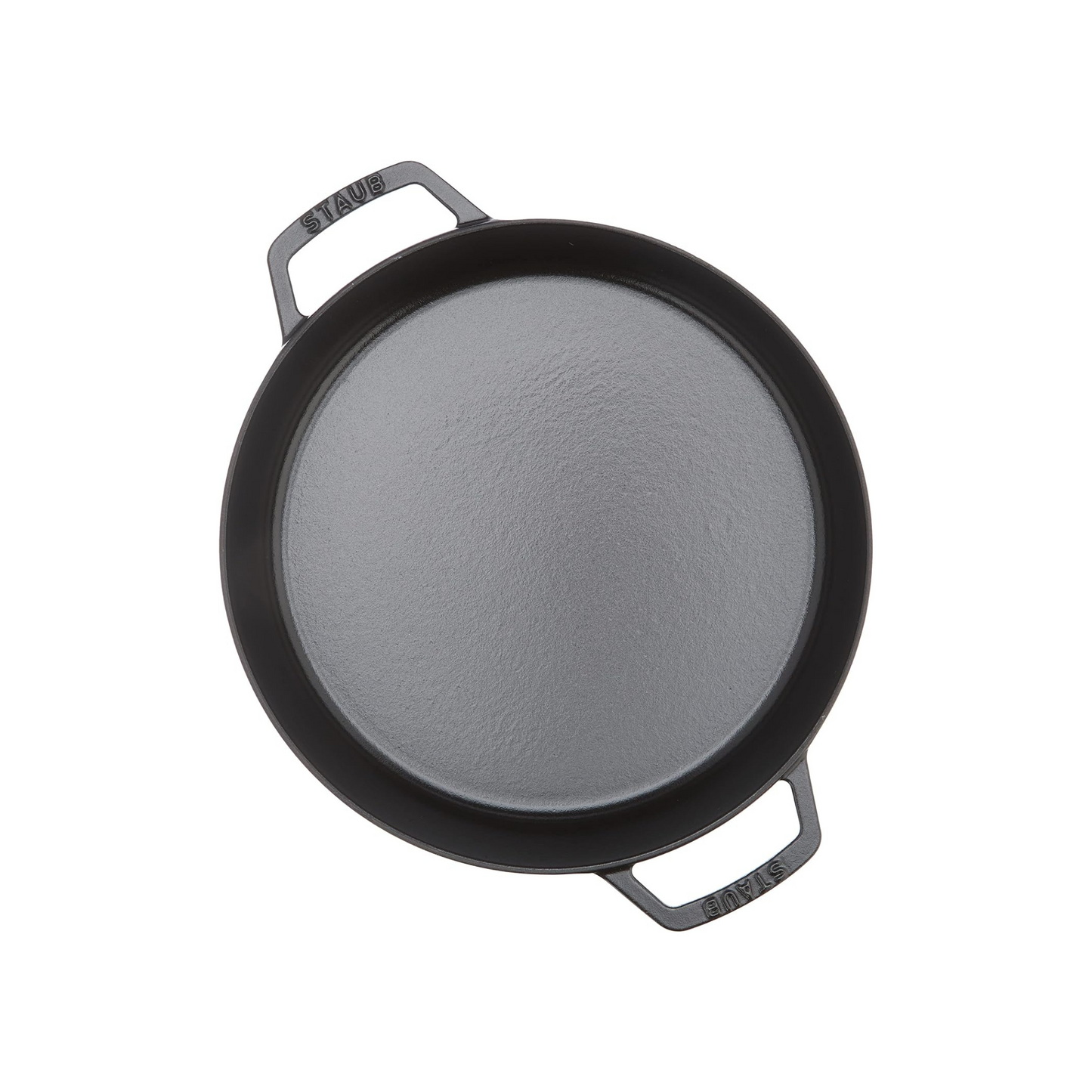 مقلاة وكسرولا متعددة الاستخدامات للطبخ والقلي والشوي بالفرن | من حديد الزهر Cast Iron المطلي بالمينا قياس 26سم | من العلامة التجارية الرائدة Staub صنع في فرنسا