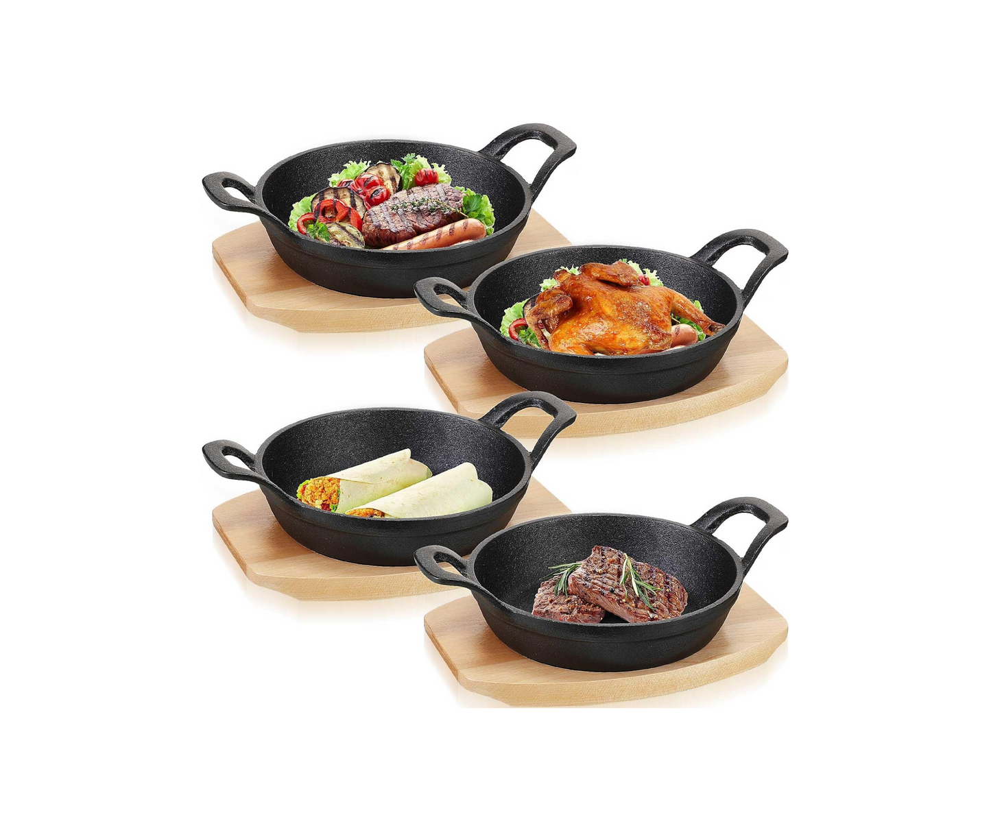 طبق متعدد المهام للشوي والخبز داخل الفرن والتقديم | عدة قياسات | من حديد الزهر Cast Iron المطلي بالمينا | متوافق للاستعمال على العديد من مصادر الحرارة | من البراند الفرنسي Staub صنع في فرنسا