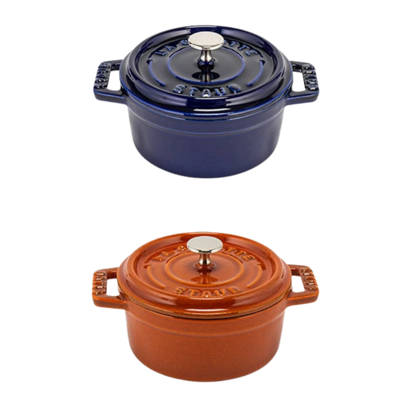 طنجرة Pico Cocotte | من الكاست آيرون المطلي بالمينا عالي الجودة | عدة أحجام وألوان جذابة | من العلامة التجارية العالمية STAUB صنع في فرنسا