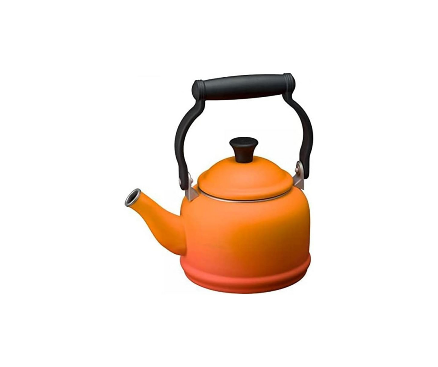 إبريق شاي من الفولاذ عالي الكربون المطلي بالمينا | سعة 1.1 لتر عدة ألوان | من العلامة التجارية Le Creuset صنع في فرنسا