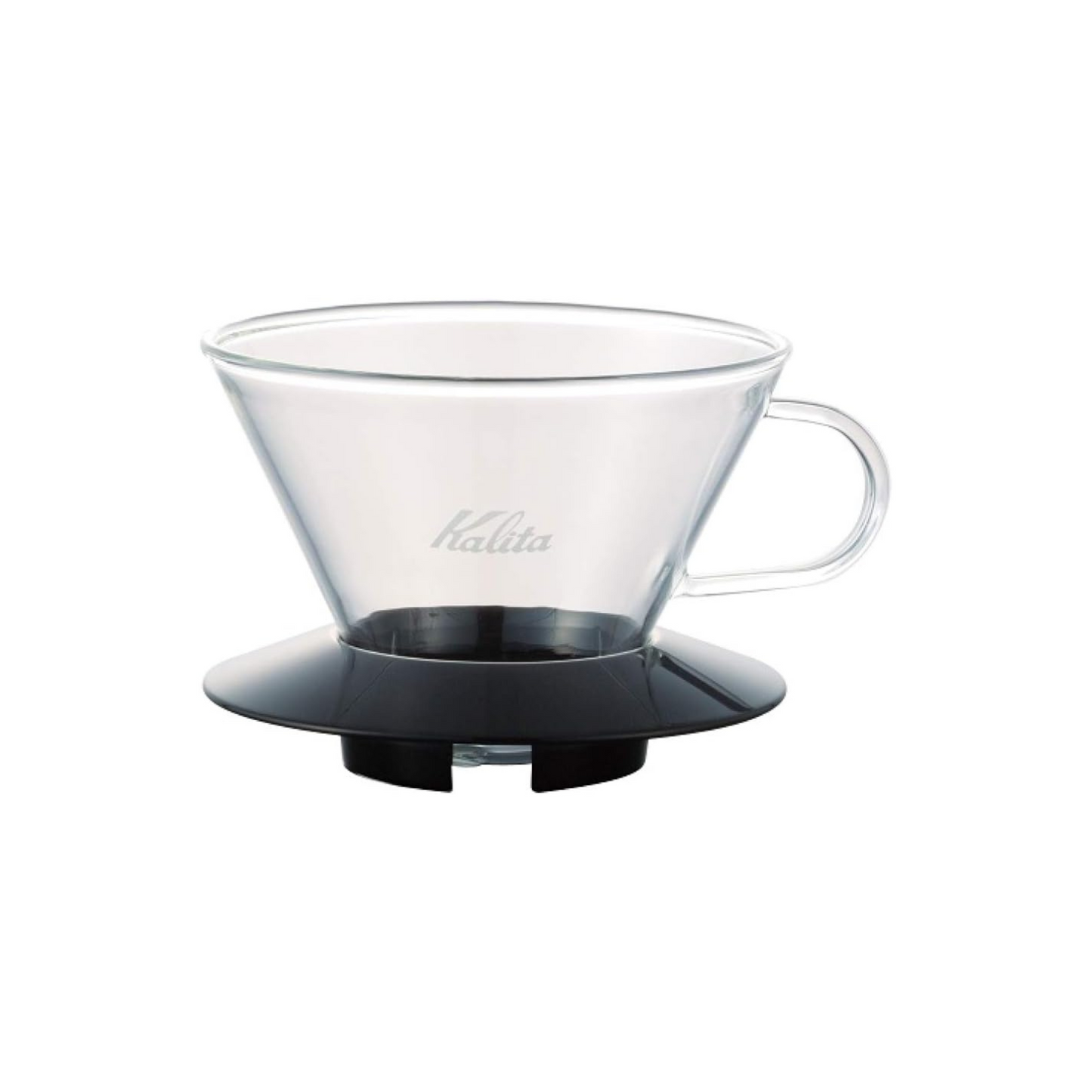 وعاء تحضير وتقديم القهوة Kalita Wave | من الزجاج الحراري | بعدة سعات ومقابض متنوعة | من العلامة التجارية اليابانية Kalita