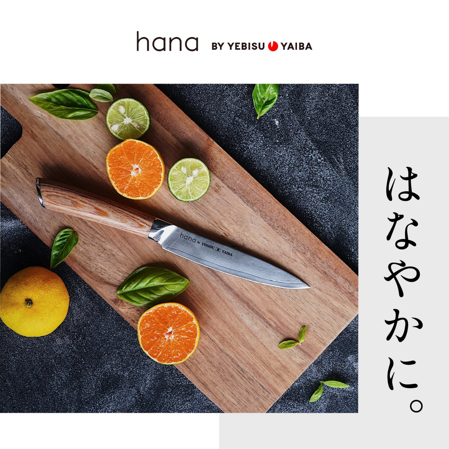 سكين Hana من العلامة التجارية اليابانية الرائدة YEBISU YAIBA | 67 طبقة من الفولاذ الدمشقي ونواة من الفولاذ VG-10 ومقبض من السنديان الأبيض | عدة أنواع تناسب جميع الاستخدامات | صنع في اليابان