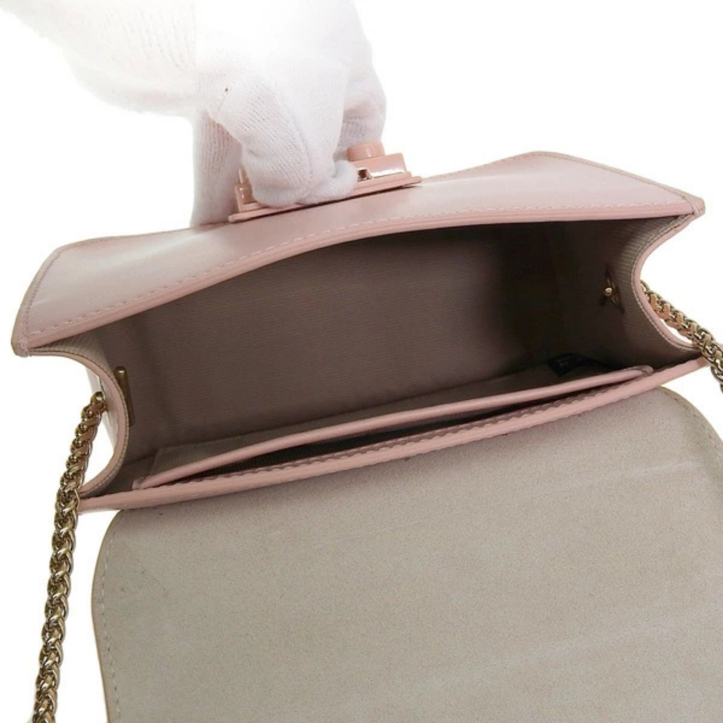 حقيبة كتف من الجلد الفاخر من البراند الإيطالي FURLA | إحدى البراندات المفضلة لدى المشاهير | صنع لليابان