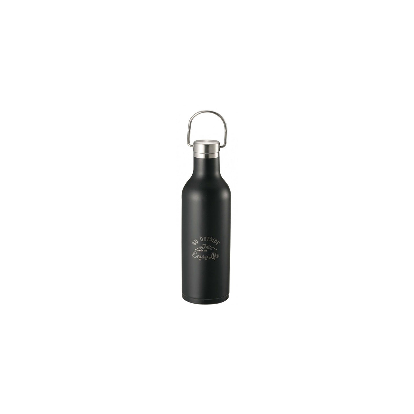مطرة Captain Stag Monte Insulated Bottle حافظة للحرارة سعة 480مل | طبقتين من الستانلس ستيل المعزول | عدة ألوان جذابة