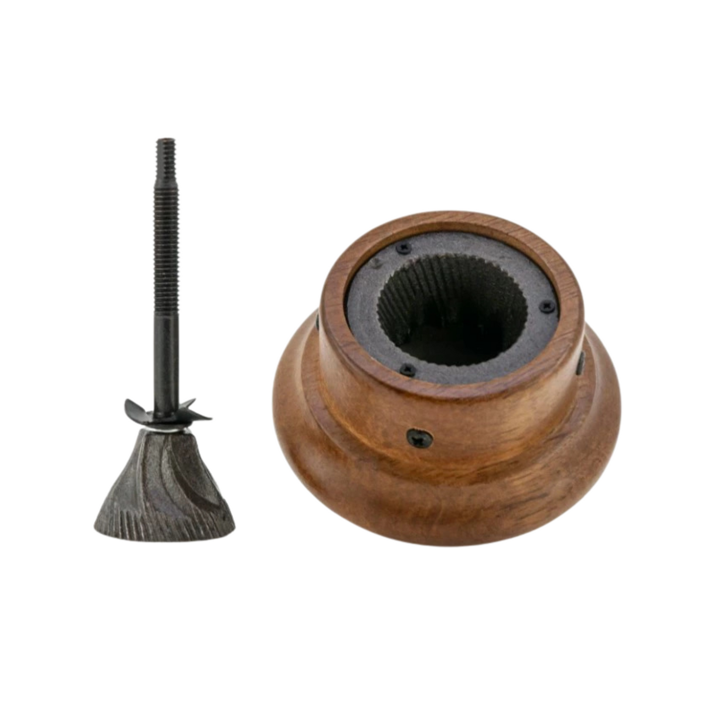 مطحنة القهوة اليدوية من Kalita سعة 70غم | بدن معدني نحاسي ومسننات طحن من حديد الزهر | صنع في اليابان