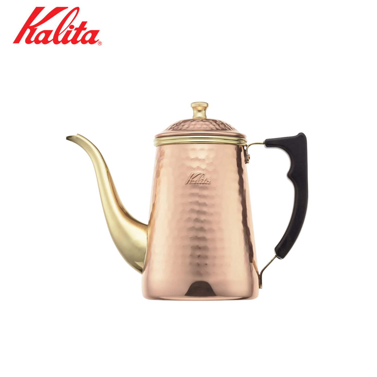 إبريق تقطير القهوة الياباني Cu 700 | من النحاس بالكامل سعة 700 مل | من العلامة التجارية اليابانية الرائدة Kalita | صنع في اليابان