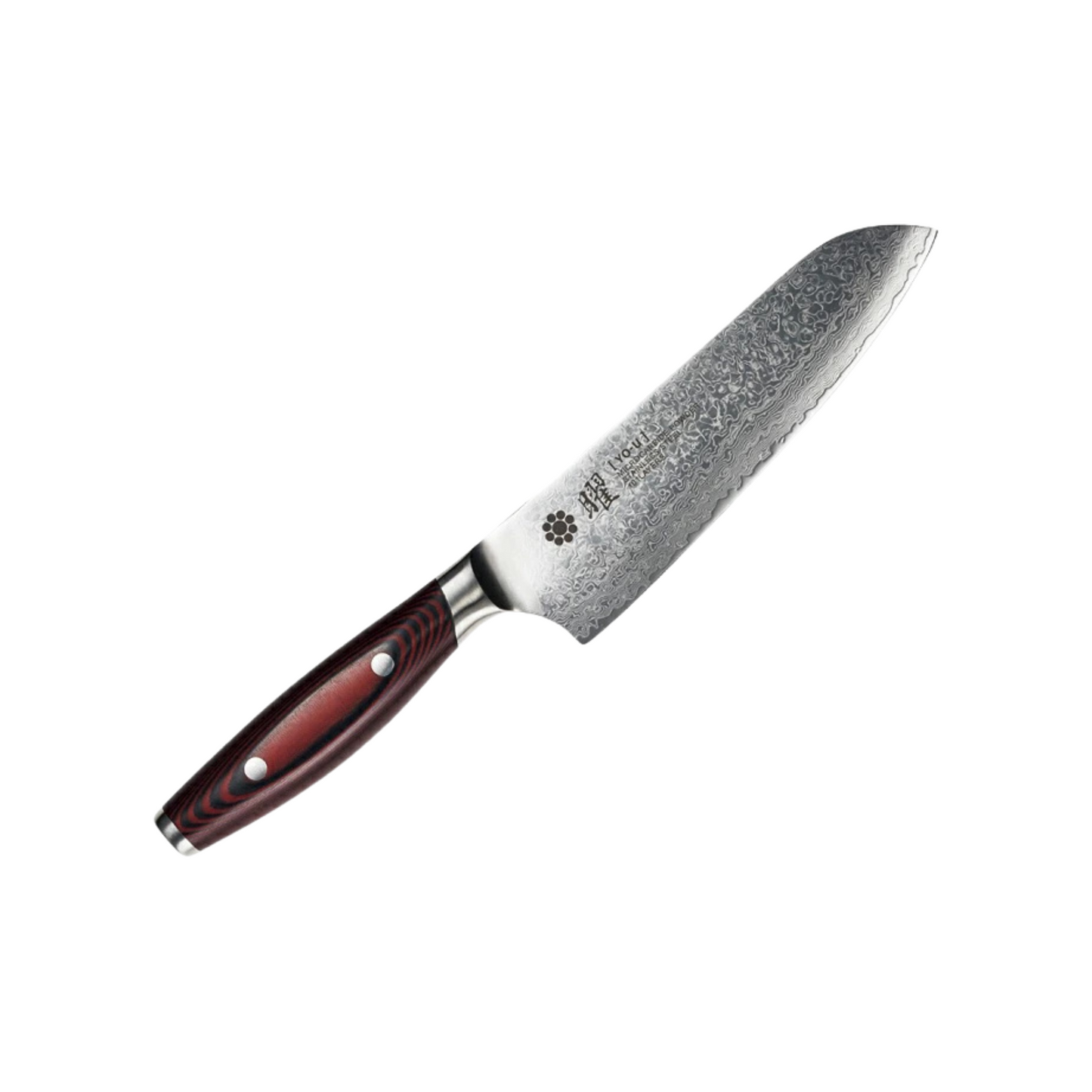 سكين YO 101 | نواة من الفولاذ SG2 المحاط ب 101 طبقة من الفولاذ الدمشقي ومقبض من Canvas Micarta | عدة قياسات من العلامة التجارية اليابانية الرائدة Yaxell