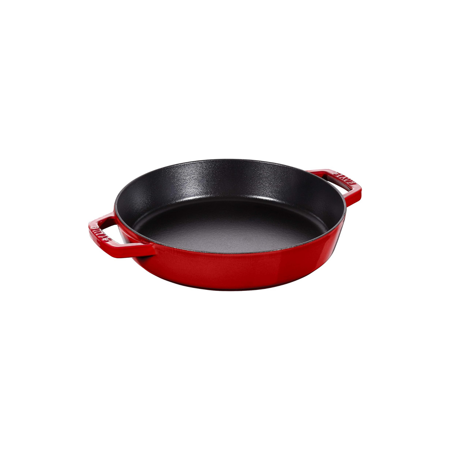 مقلاة وكسرولا متعددة الاستخدامات للطبخ والقلي والشوي بالفرن | من حديد الزهر Cast Iron المطلي بالمينا قياس 26سم | من العلامة التجارية الرائدة Staub صنع في فرنسا