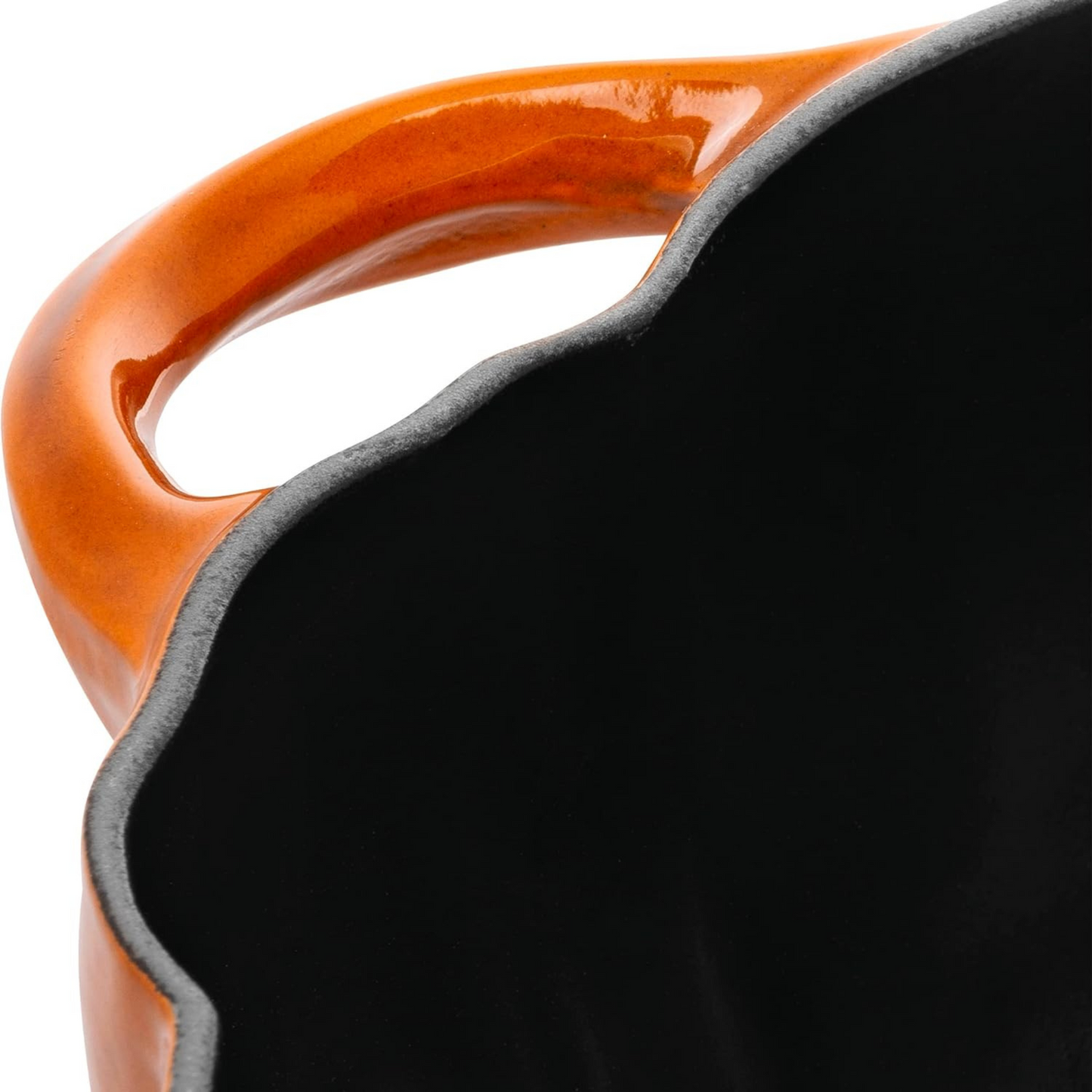 طنجرة اليقطينة من Cast Iron المطلي بالمينا عالي الجودة | قياس 24سم | من العلامة التجارية STAUB صنع في فرنسا