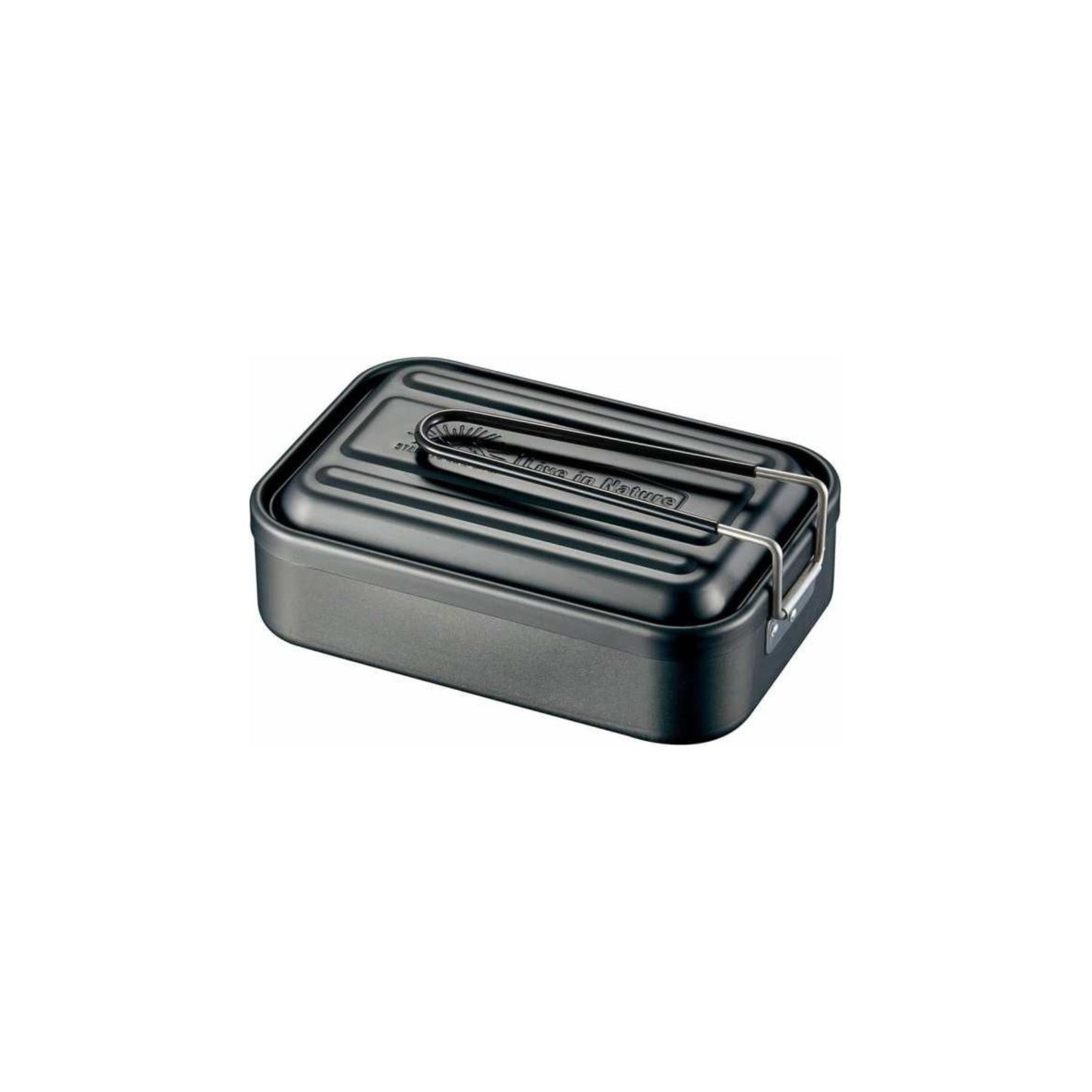 بوكس لطهي وتسخين وحفظ الطعام في الخارج والتخييم | من الألمنيوم المؤكسد الصحي | سعة 1000مل | بكج من وحدتين | من العلامة التجارية اليابانية Skater