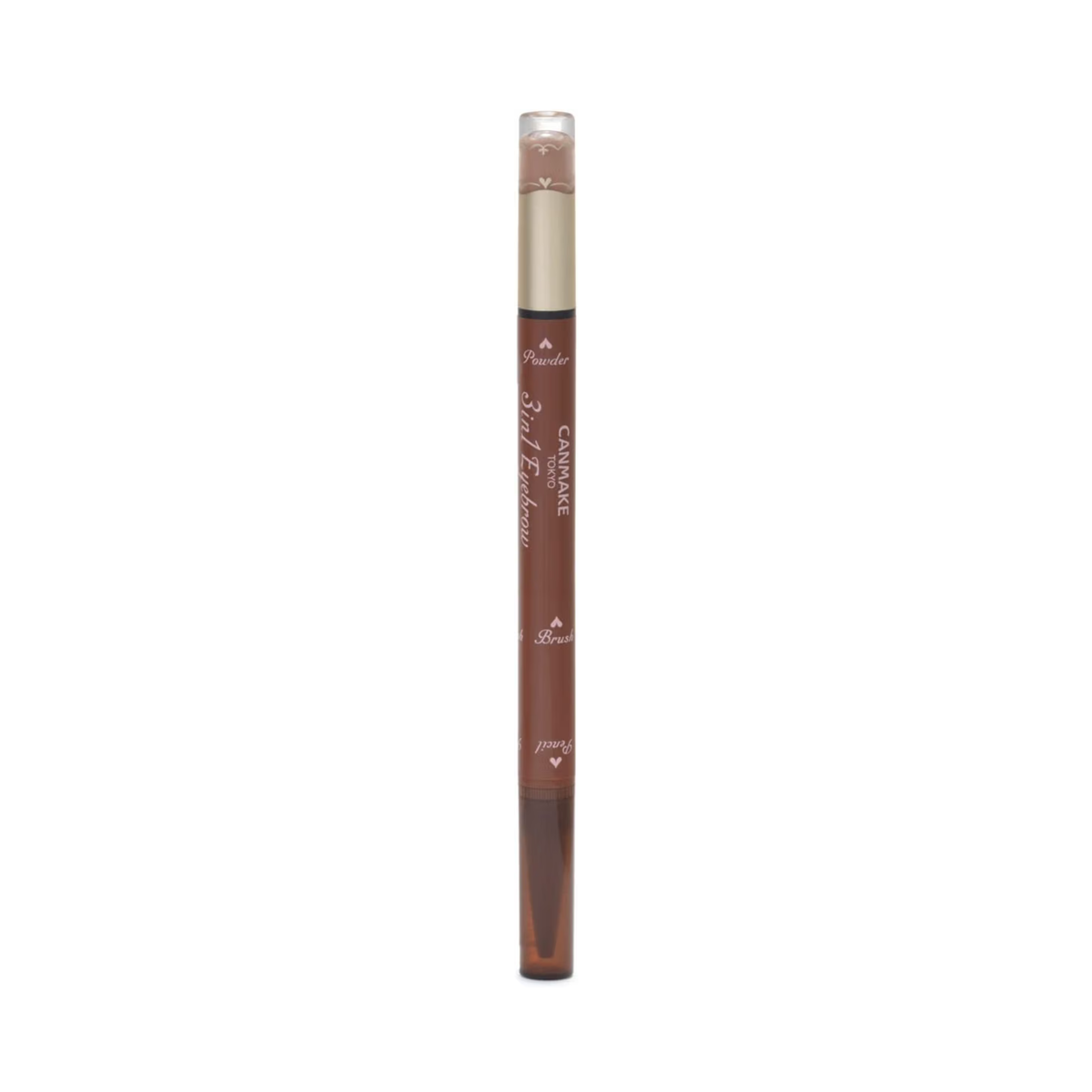 CANMAKE 3 in 1 Eyebrow Pencil – قلم حواجب 3 في 1 مقاوم للماء