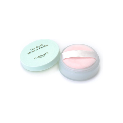 CANMAKE Oil Block Mineral Powder – بودرة سائبة للتحكم بدهون وزيوت الوجه واللمعان