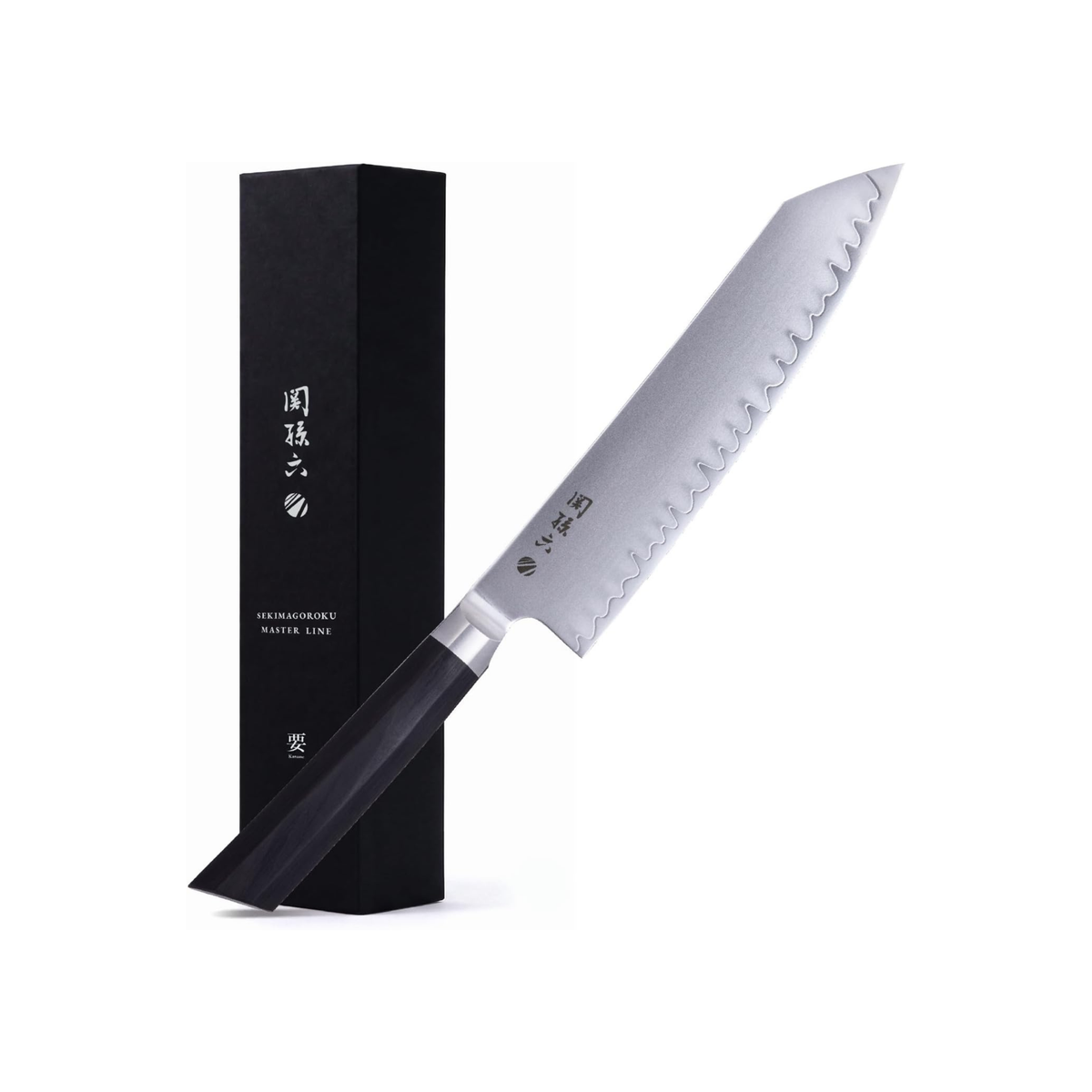 منتج حائز على جائزة Red Dot لأفضل تصميم من العلامة التجارية KAI Seki Magoroku Kaname Kiritsuke – سكين ياباني احترافي | حائز على جائزة Red Dot لأفضل تصميم