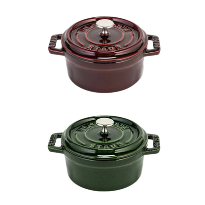 طنجرة Pico Cocotte | من الكاست آيرون المطلي بالمينا عالي الجودة | عدة أحجام وألوان جذابة | من العلامة التجارية العالمية STAUB صنع في فرنسا