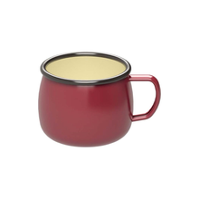 Enamel Mug / Vintage Wine