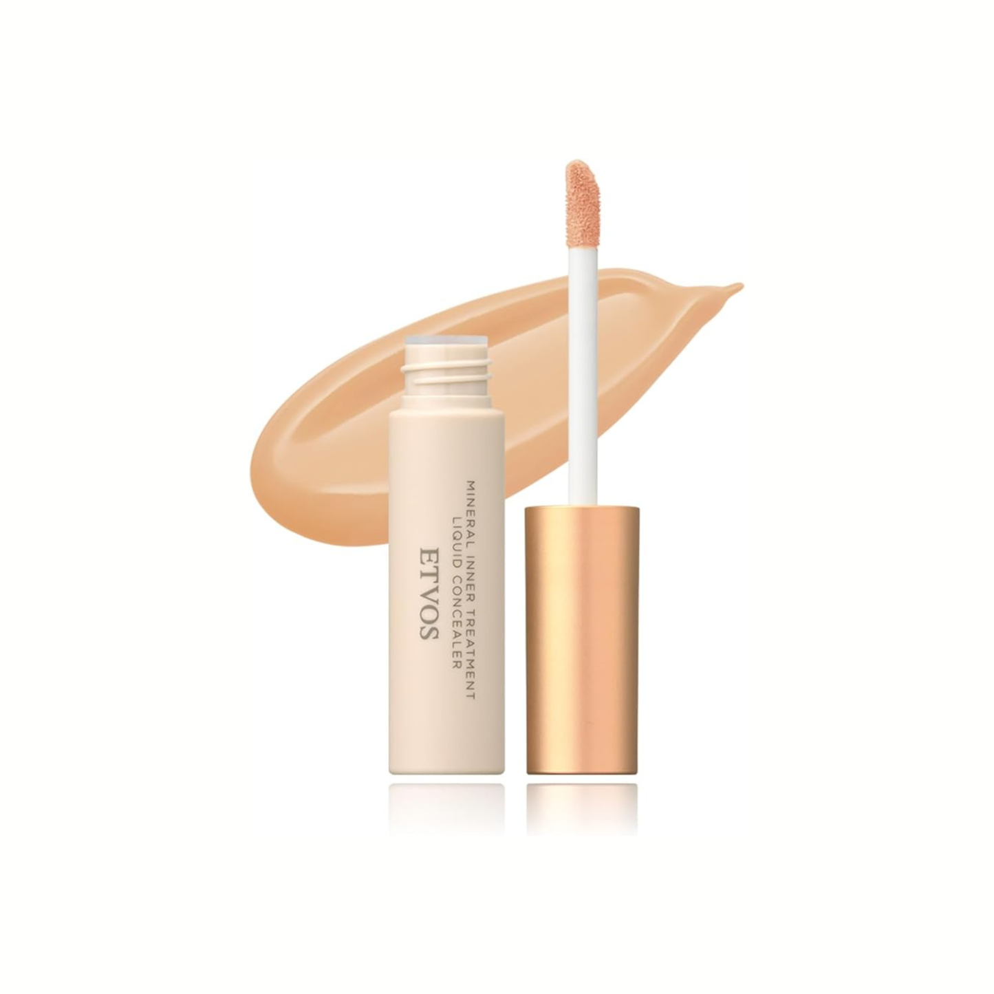 كونسيلر ETVOS العلاجي بتركيبة سيروم – Mineral Inner Treatment Liquid Concealer SPF36 – تغطية طبيعية وترطيب عميق مع حماية شمسية - صنع في اليابان