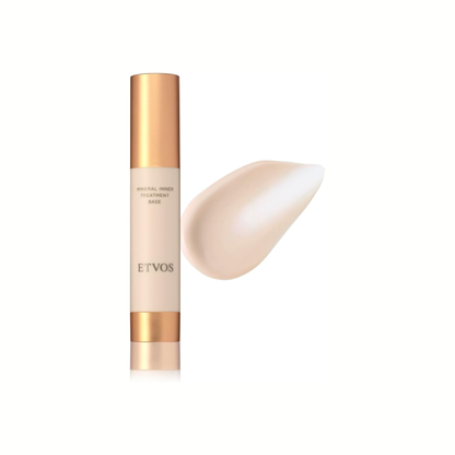 برايمر ETVOS العلاجي بتركيبة سيروم – Mineral Inner Treatment Base SPF31 – ترطيب عميق وإشراقة طبيعية مع حماية شمسية | صنع في اليابان