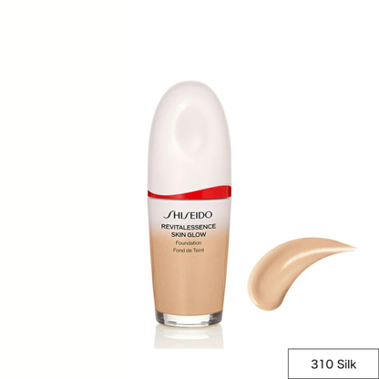 فاونديشن Essence Skin Glow من SHISEIDO - تركيبة مبتكرة تجمع بين أداء المكياج والعناية بالبشرو والحماية من الشمس - تركيبة من مكونات طبيعية و12 درجة لون - صنع في اليابان