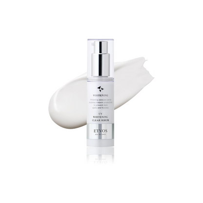 سيروم ETVOS الطبي للتفتيح والحماية من الشمس SPF35 – UV Whitening Clear Serum – من أشهر العلامات اليابانية في العناية بالبشرة الحساسة | صنع في اليابان