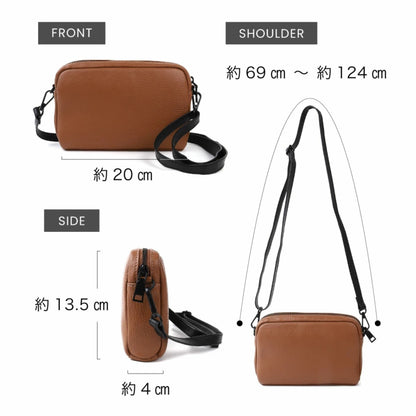 حقيبة كتف و Cross Body | من الجلد الإيطالي الطبيعي عالي الجودة | لكلا الجنسين | عدة ألوان جذابة من البراند الكرواتي MURA [منتج حائز على التصنيف الذهبي]