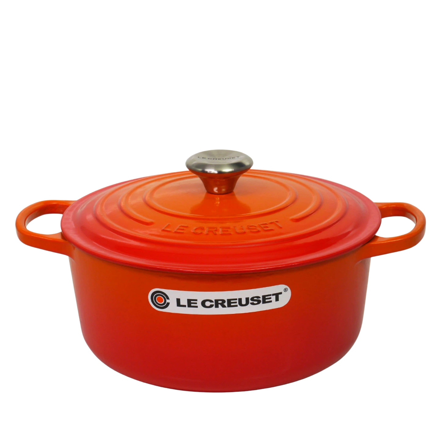 طنجرة Signature Cocotte Rondo | من حديد الزهر Cast Iron المطلي بالمينا عالي الجودة | عدة أحجام وألوان مميزة | من العلامة التجارية الفرنسية Le Creuset | صنع في فرنسا