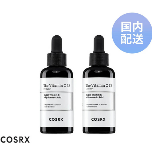 [بكج من عبوتين] سيروم البشرة COSRX | تركيبة بنسبة عالية من فيتامين C المركز وفيتامين E وحمض الهايالورونيك | لتفتيح وتغذية وترطيب وتجديد شباب البشرة | صنع في كوريا الجنوبية