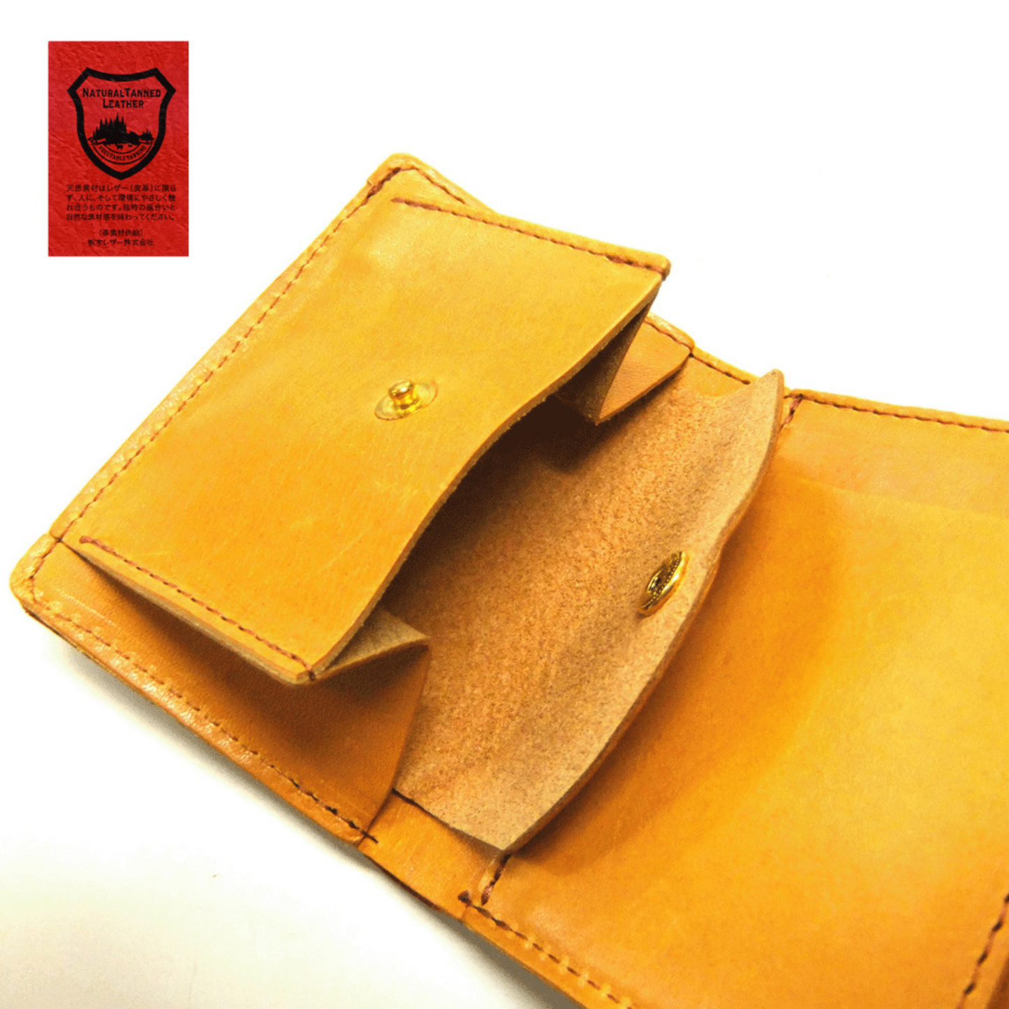محفظة من الجلد الطبيعي الفاخر Tochigi leather/Himeji leather | عدة ألوان جذابة | صنع في اليابان