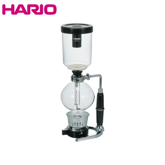 سيفون تحضير القهوة المختصة Techinca TCAR-5 من Hario - سعة 5 أكواب 600 مل - صنع في اليابان