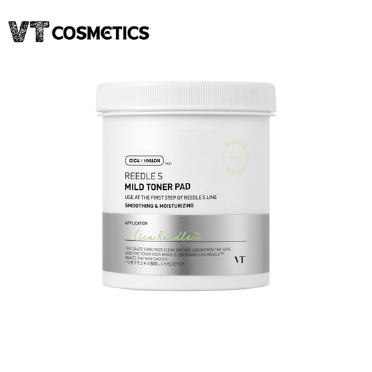 [بكج من علبتين] تونر Reedle S من VT Cosmetics - قطعة قطنية عدد 80 سعة 200مل - صنع في كوريا وارد اليابان