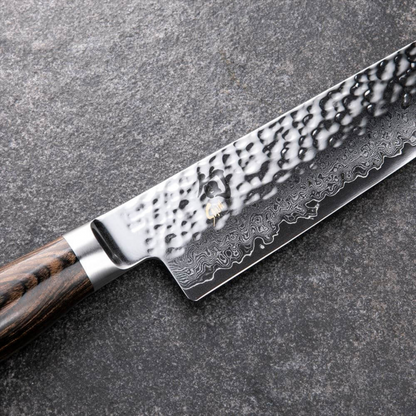 سكين Shun Premier Kiritsuke | من الفولاذ VG Max المطروق بنمط الفولاذ الدمشقي |مقبض من الخشب المعزز | عدة قياسات | من العلامة التجارية اليابانية Kai