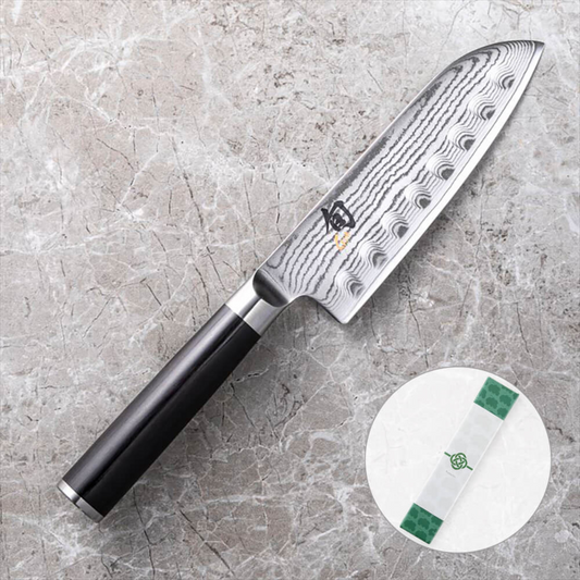 سكين Shun Classic | نواة من الفولاذ عالي الكربون VG Max محاطة ب 33 طبقة من الفولاذ الخاص المشكل بنقش الفولاذ الدمشقي | مقبض من الخشب المعزز | من العلامة اليابانية Kai