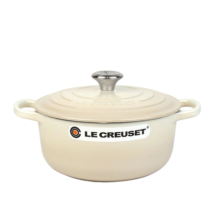 طنجرة Signature Cocotte Rondo | من حديد الزهر Cast Iron المطلي بالمينا عالي الجودة | عدة أحجام وألوان مميزة | من العلامة التجارية الفرنسية Le Creuset | صنع في فرنسا