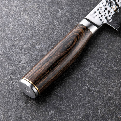 سكين Shun Premier Kiritsuke | من الفولاذ VG Max المطروق بنمط الفولاذ الدمشقي |مقبض من الخشب المعزز | عدة قياسات | من العلامة التجارية اليابانية Kai