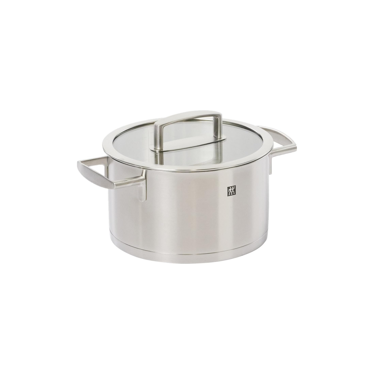 طنجرة Vitality Stock Pot | عدة سعات وأحجام | 3 طبقات من الفولاذ وقلب من الألمنيوم وغطاء زجاجي مقاوم للحرارة | من العلامة التجارية الألمانية Zwilling Henckels