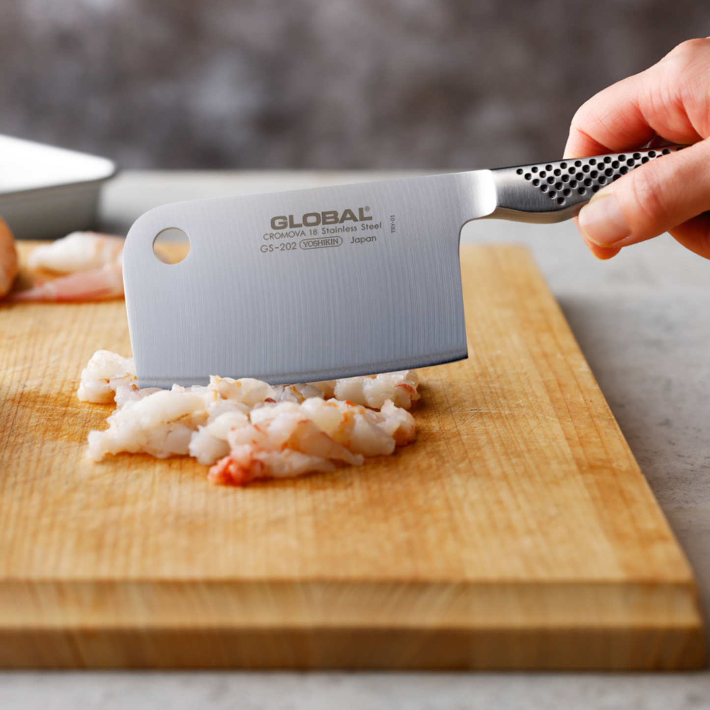 مجموعة سكاكين GS - من الفولاذ المقاوم للصدأ بالكامل - عدة قياسات وأنواع - من العلامة التجارية الرائدة Global - صنع في اليابان