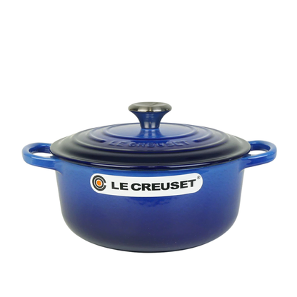 طنجرة Signature Cocotte Rondo | من حديد الزهر Cast Iron المطلي بالمينا عالي الجودة | عدة أحجام وألوان مميزة | من العلامة التجارية الفرنسية Le Creuset | صنع في فرنسا
