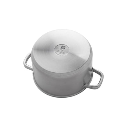 طنجرة Joy Stock Pot | من الفولاذ وقاع بتقنية Sigma Classic | عدة قياسات من العلامة التجارية الألمانية "Zwilling Henckels"