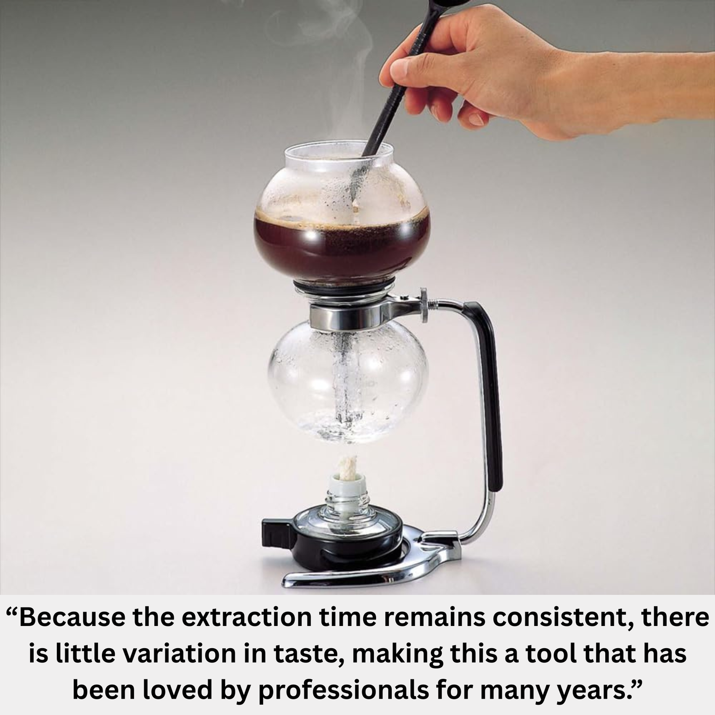 سيفون تحضير القهوة المختصة MCA-3 من Hario - سعة 360 مل 3 أكواب - صنع في اليابان