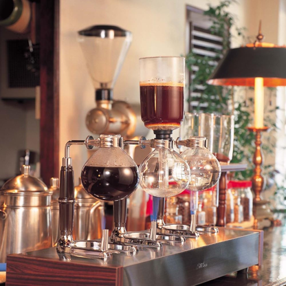 سيفون تحضير القهوة المختصة Techinca TCAR-5 من Hario - سعة 5 أكواب 600 مل - صنع في اليابان