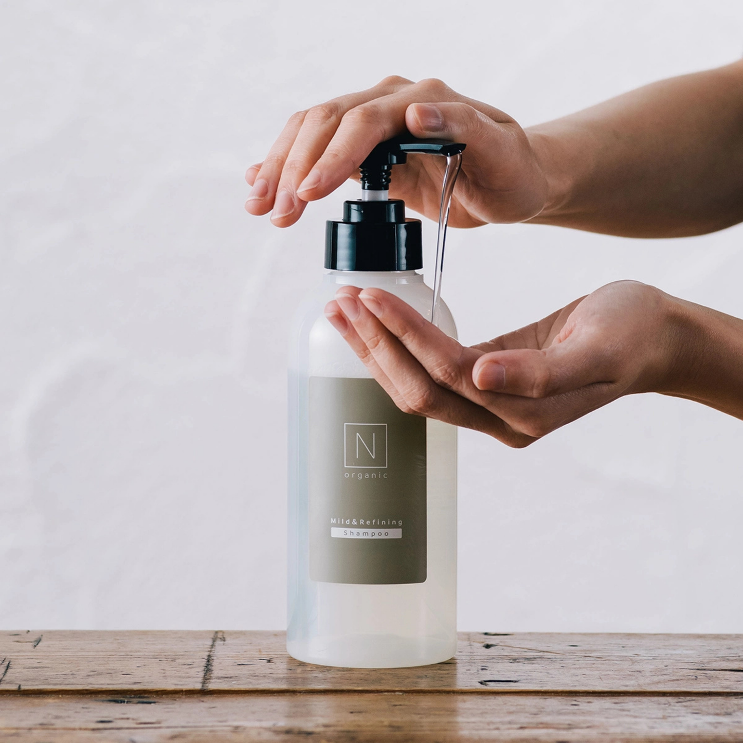 N organic Mild & Refining Hair Care Series – مجموعة عناية طبيعية للشعر وفروة الرأس بزيوت نباتية، ترطيب عميق، تقوية ولمعان، تقليل الجفاف والهيشان، برائحة Green Citrus، عناية يومية لطيفة لجميع أنواع الشعر