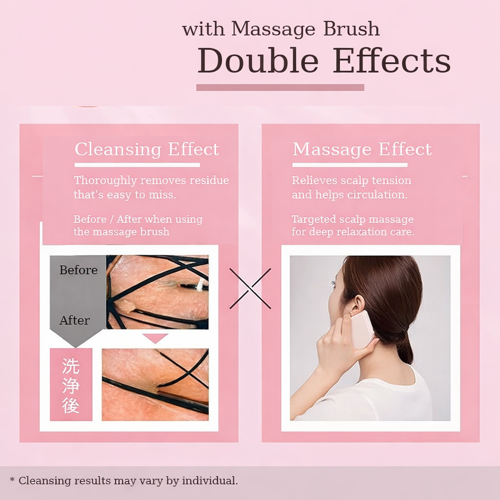 فرشاة تدليك فروة الرأس ETVOS – Relaxing Massage Brush للاسترخاء والتنشيط العميق | صنع في اليابان