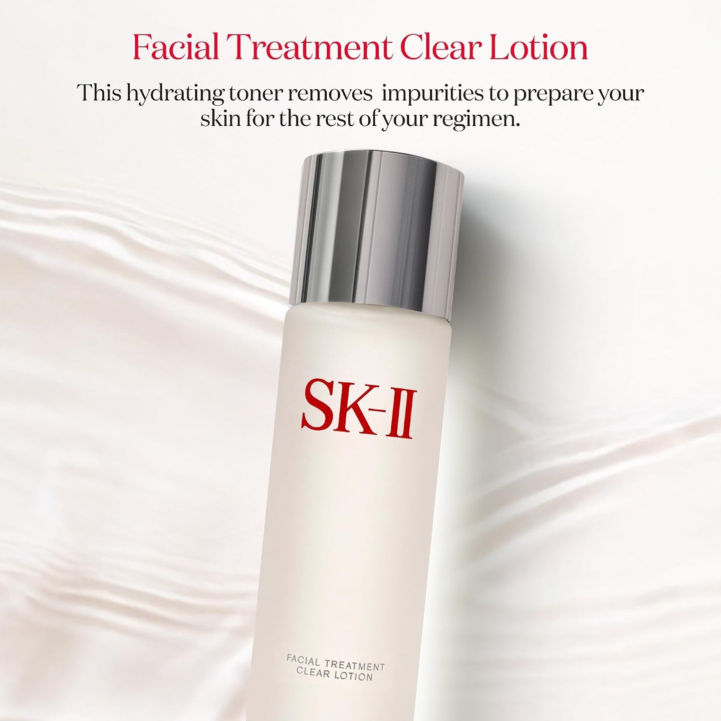 SK-II Facial Treatment Clear Lotion – لوشن لطيف لتقشير وتحسين ملمس ونعومة البشرة  بـAHA و PITERA™