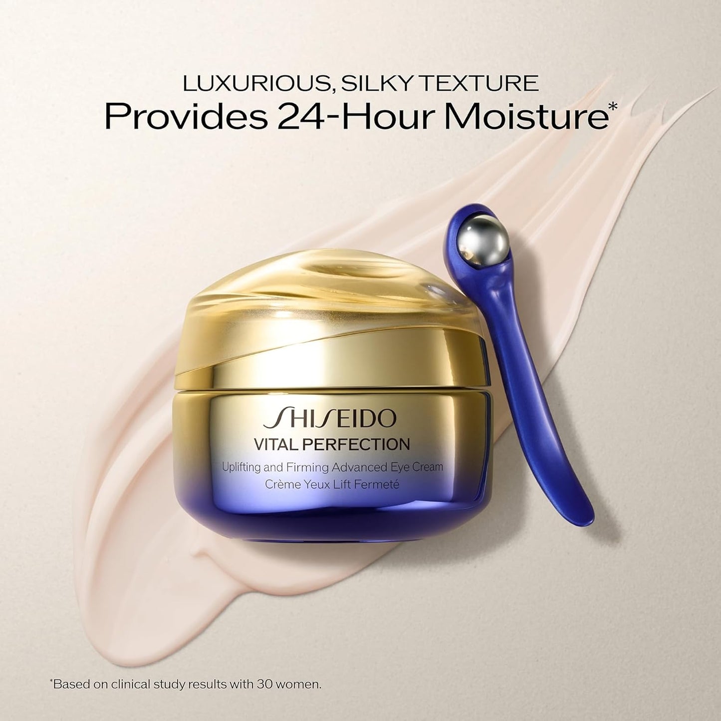 SHISEIDO Vital Perfection Advanced Eye Cream – كريم بخلاصة الريتينول للعناية بمنطقة حول العين | 15g