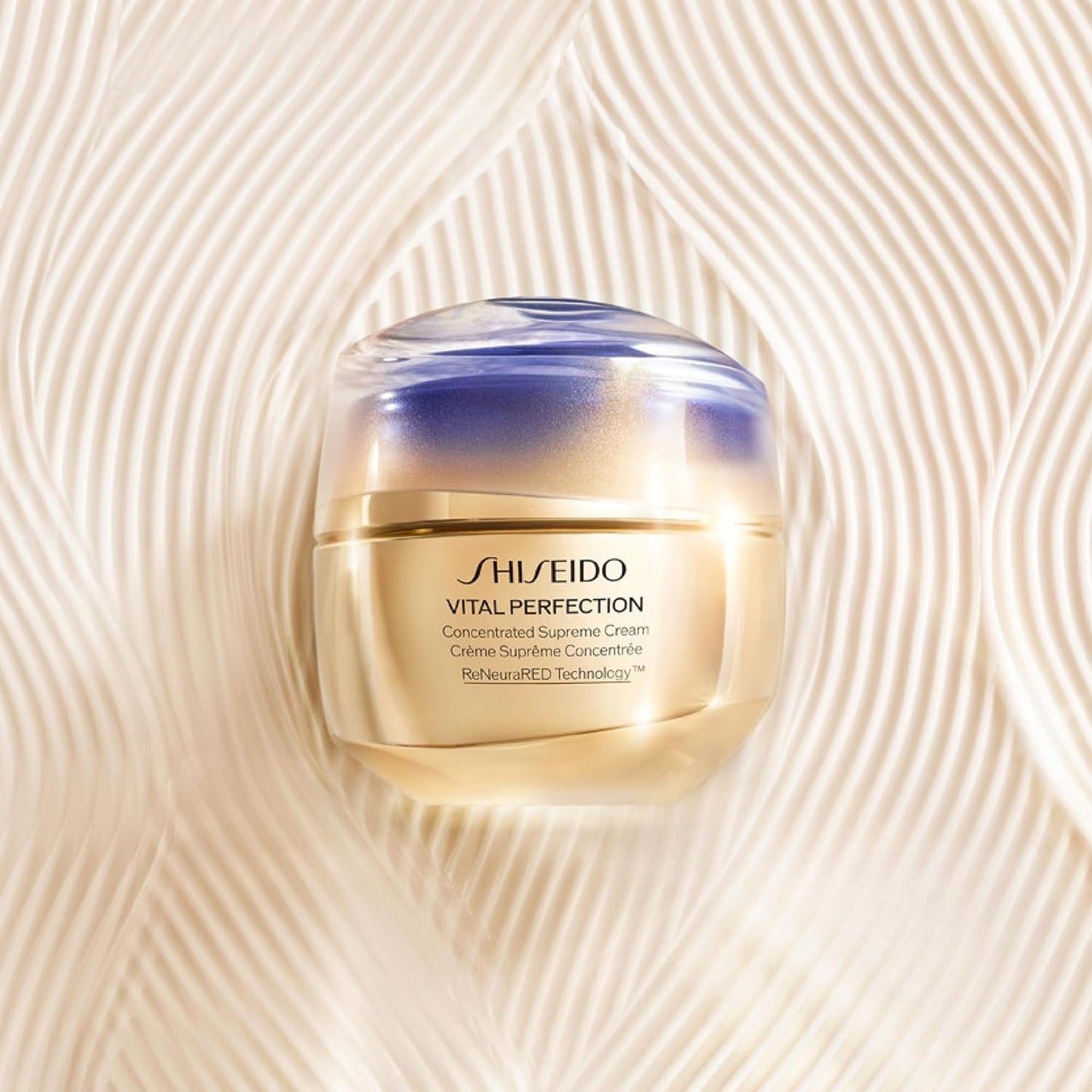 SHISEIDO Vital Perfection Supreme Cream – كريم ياباني مركز لتماسك وإشراقة البشرة عبوة سعة 50غم