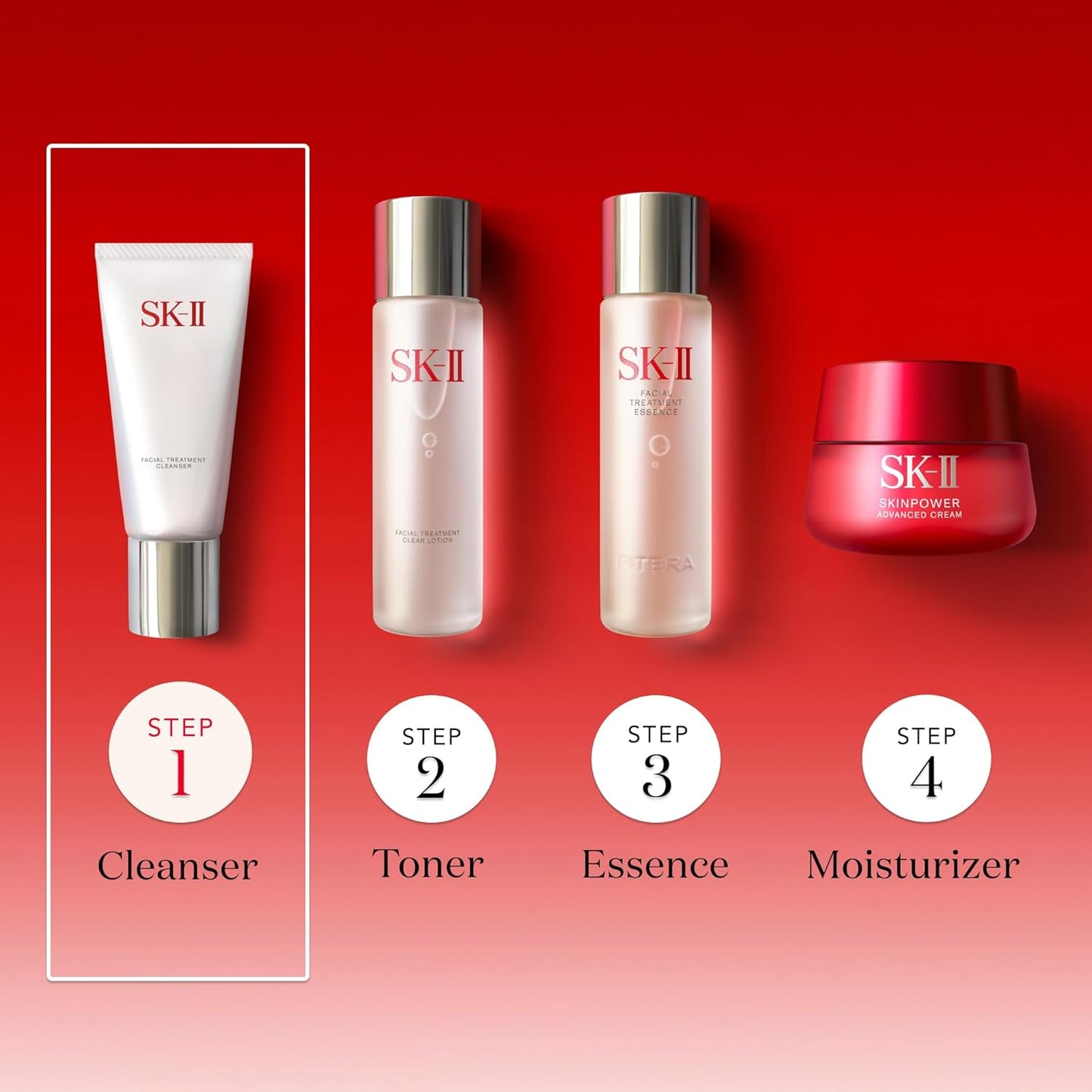 SK-II Facial Treatment Gentle Cleanser – غسول رغوي لطيف بخلاصة Pitera™ وتنقية المسام دون تجفيف | ينظّف البشرة بعمق ويحافظ على نعومتها | مناسب لجميع أنواع البشرة | حجم 120g