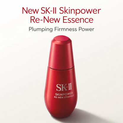 SK-II Skinpower Re-New Essence – إيسنس تمهيدي بـ PITERA™ | 30–75 مل