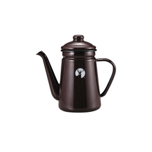 Enamel Pot / Eggplant Brown