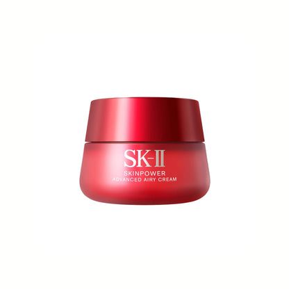 SK-II Skinpower Advanced Cream – كريم مضاد لعلامات التقدّم في السن بخلاصة Pitera™ وتركيبة Microparticle لترطيب عميق وشد البشرة | يناسب جميع أنواع البشرة | مثالي للخريف والشتاء مع رائحة Neroli Orange الناعمة | صنع في اليابان