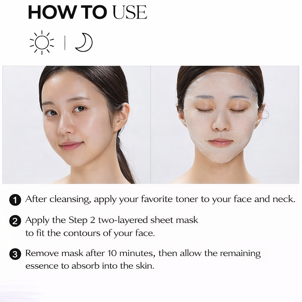 [بكج من 10 ماسك] سلسلة ماسك العناية بخطوتين من Reedle S - يحتوي على العديد من المكونات الفعّالة مثل السيكا وحمض الهايالورونيك والنياسيناميد لعناية فائقة بالبشرة - صنع في كوريا وارد اليابان