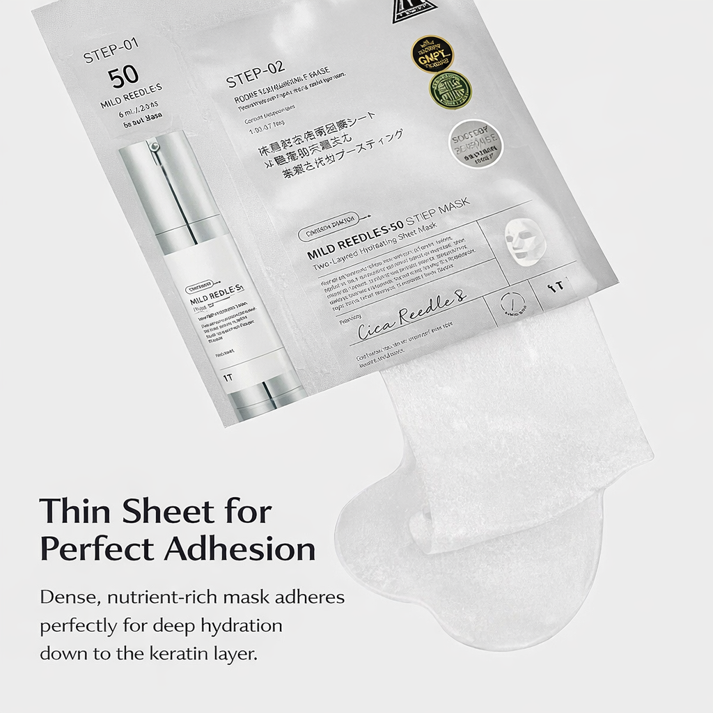 [بكج من 10 ماسك] سلسلة ماسك العناية بخطوتين من Reedle S - يحتوي على العديد من المكونات الفعّالة مثل السيكا وحمض الهايالورونيك والنياسيناميد لعناية فائقة بالبشرة - صنع في كوريا وارد اليابان